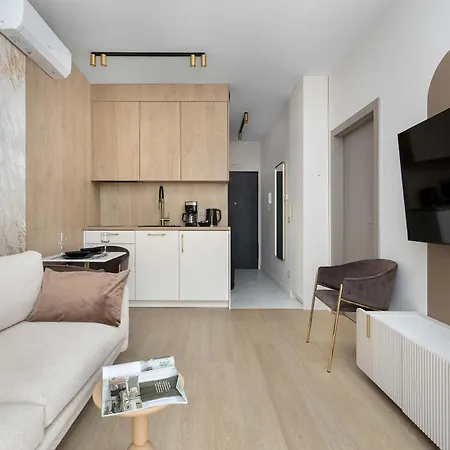 Stylowy Z Klimatyzacja I Balkonem Blisko Starego Miasta By Renters 아파트 슈체친
