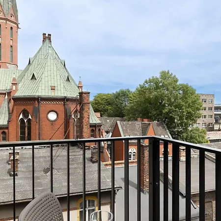 Stylowy Z Klimatyzacja I Balkonem Blisko Starego Miasta By Renters * 슈체친